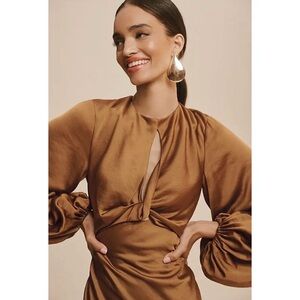 Significant Other Demi Backless Column Dress